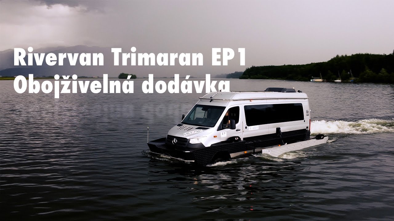 Finální test RiverVan Trimaran EP1