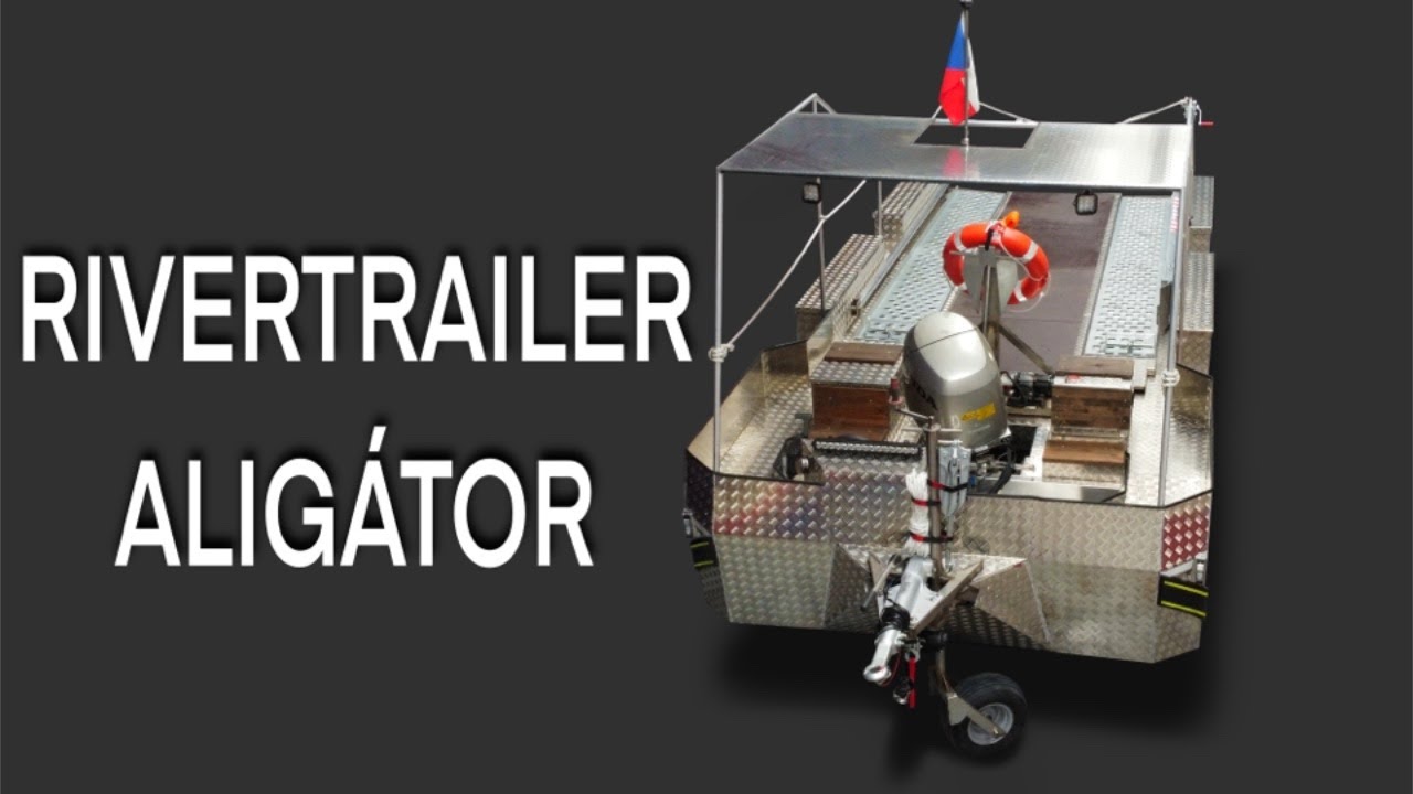 RiverTrailer Aligátor — nejnovější verze